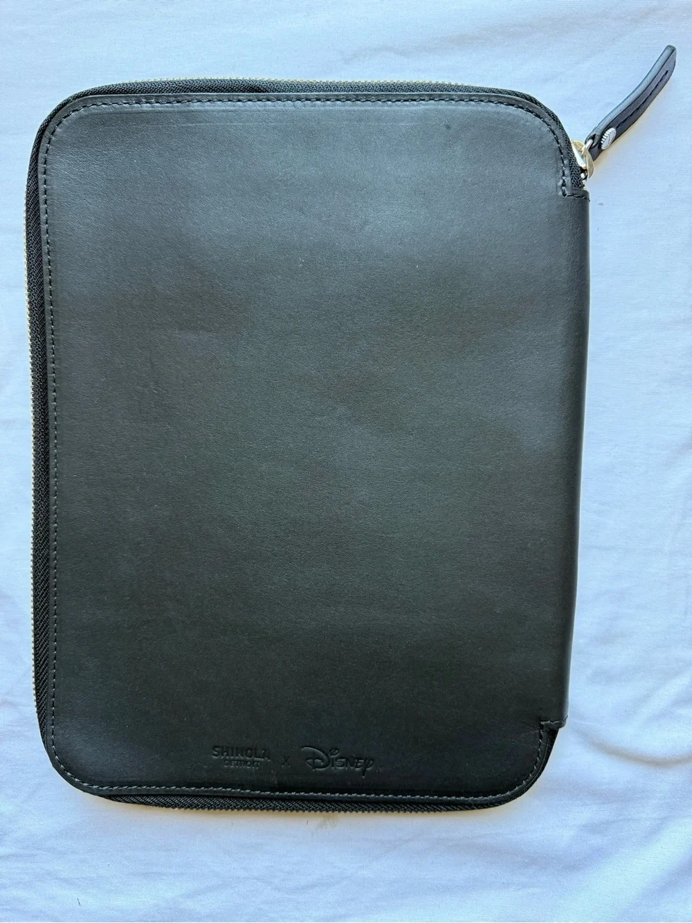 Shinola x Disney Mickey Leather Tech Portfolio
